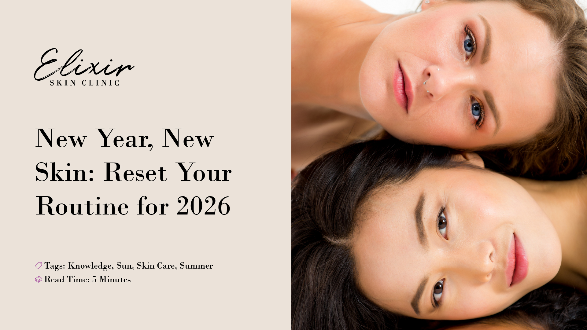 January skincare reset